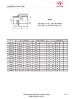 NPT 암 BSP 수 피팅